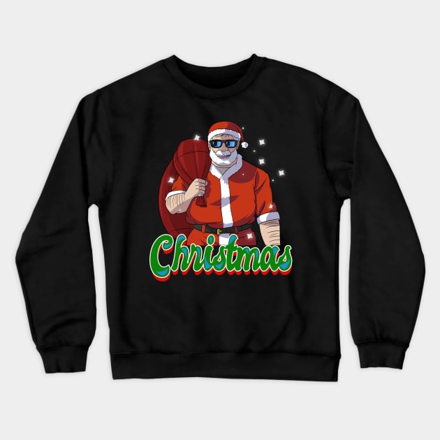 Santa Claus Christmas Crewneck Sweatshirt by Noseking